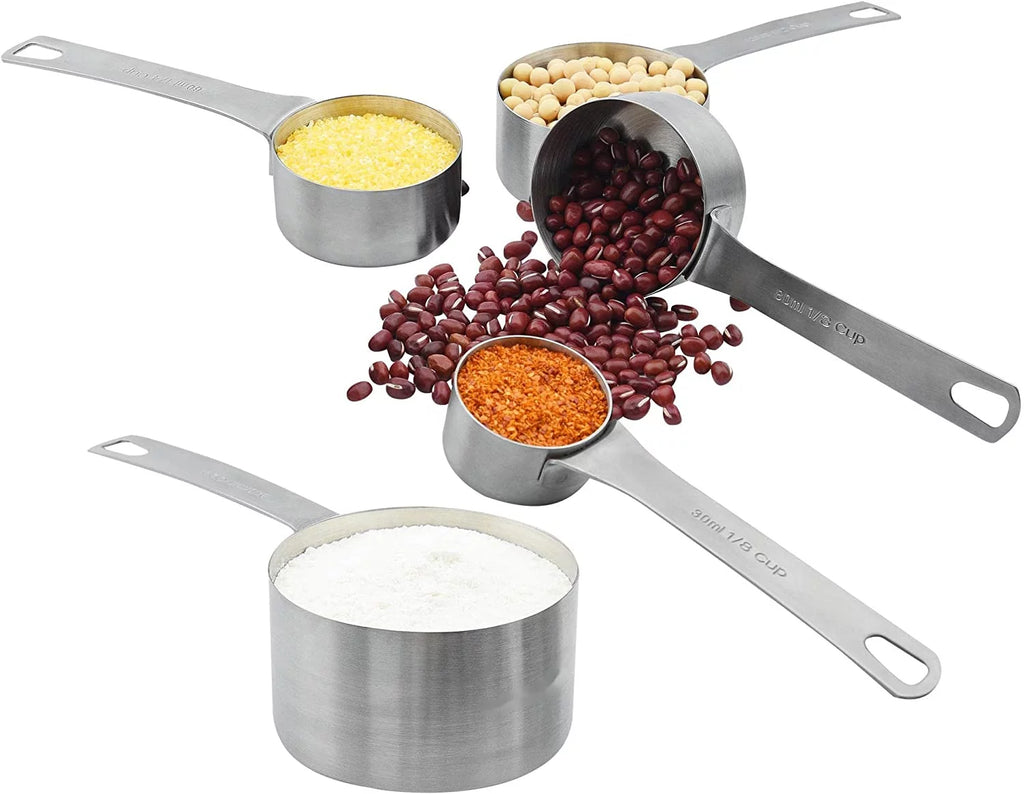 Stainless Steel Measuring Cups and Spoons Set of 11 V99711