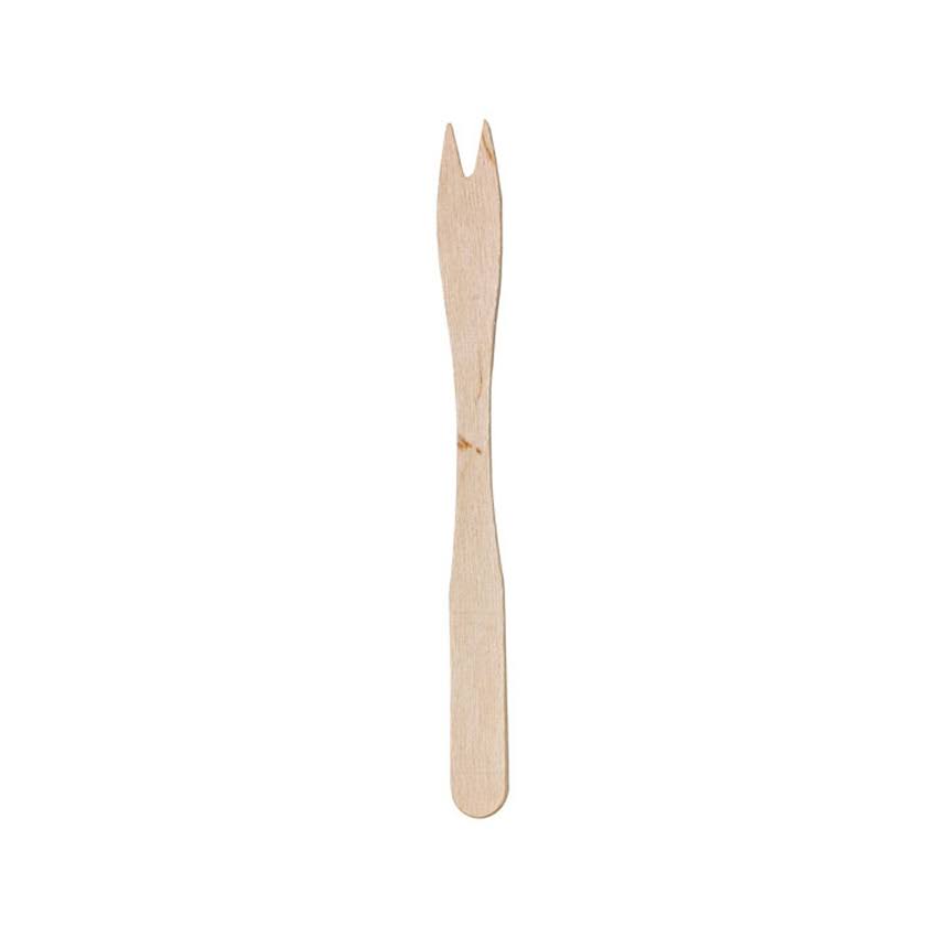 Mini Wooden Fork Pick, 5.5x22 Length (Case of 5000) C2312