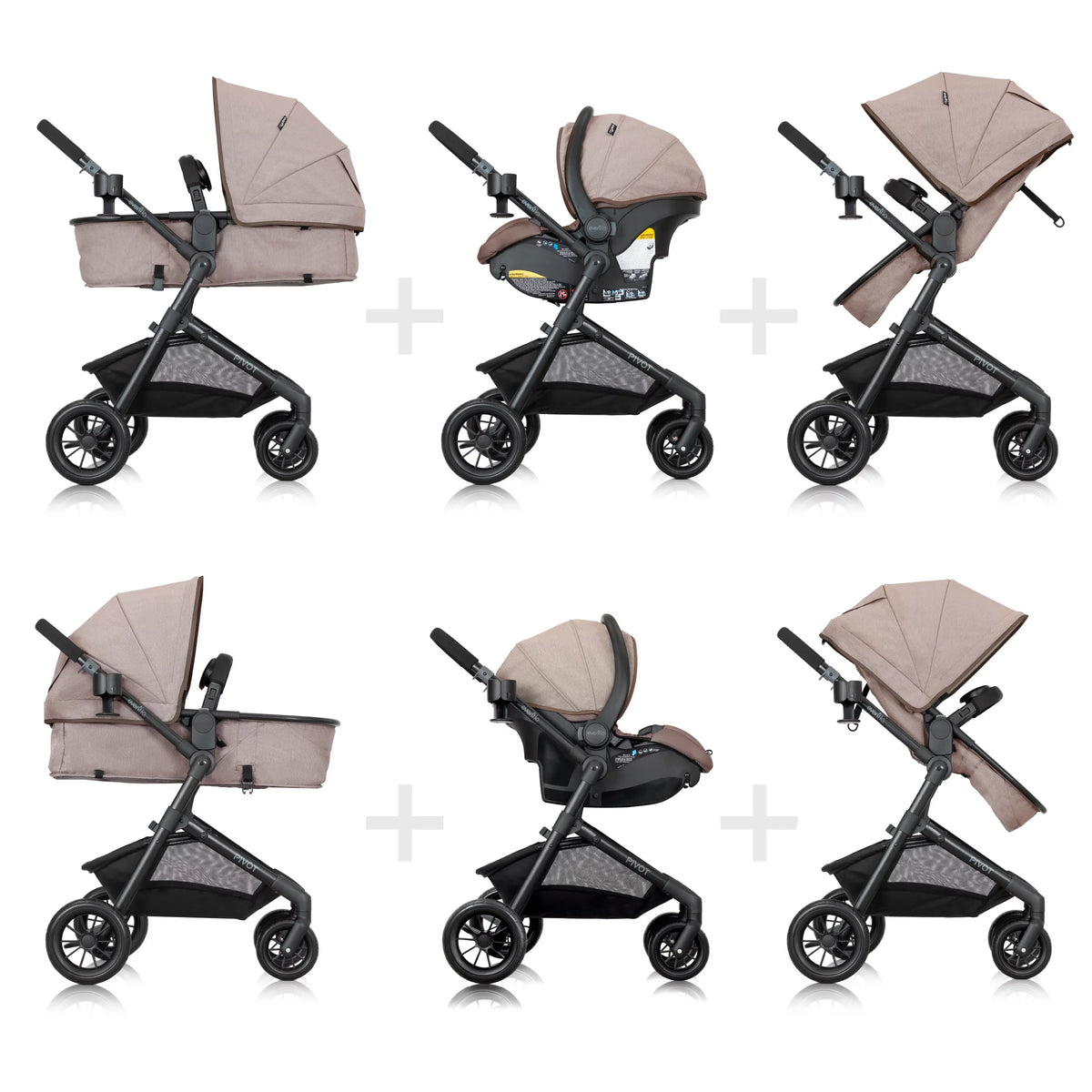 Modular Travel System with Infant Car Seat K885