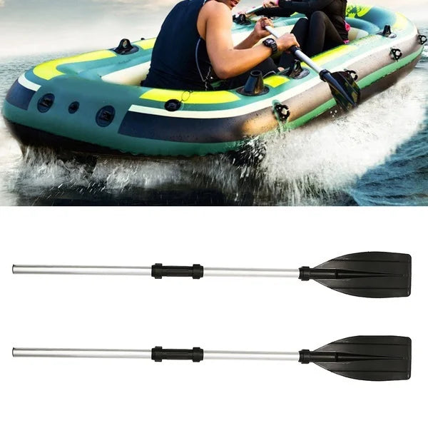 1 Pair Telescoping Aluminum Alloy Boat Kayak Paddles R361497