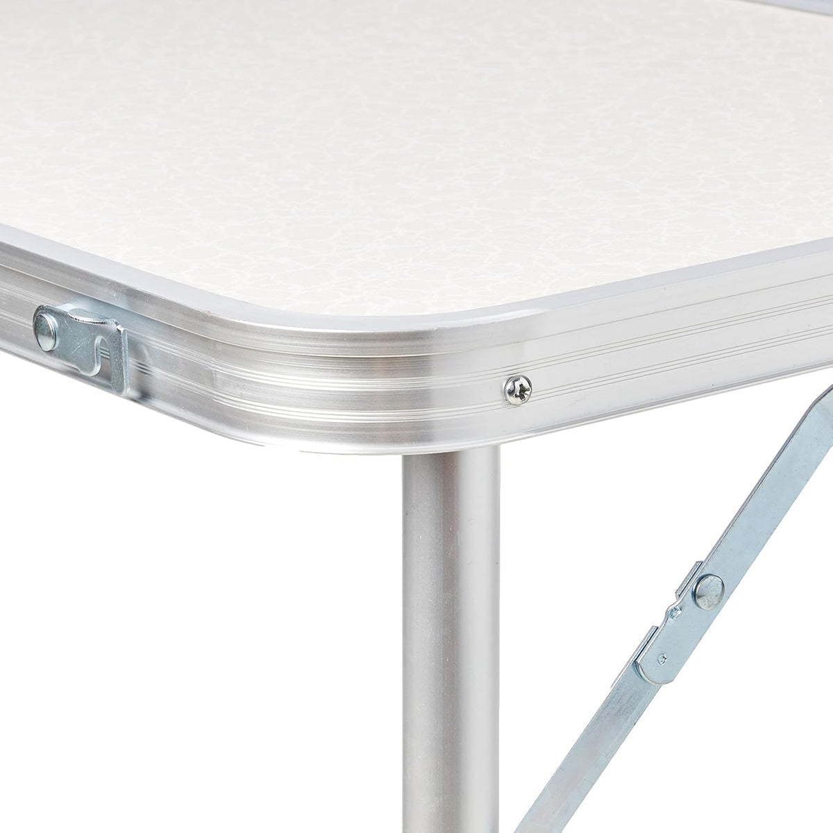 Adjustable Folding Aluminum Camp Table with Carry Handle N640