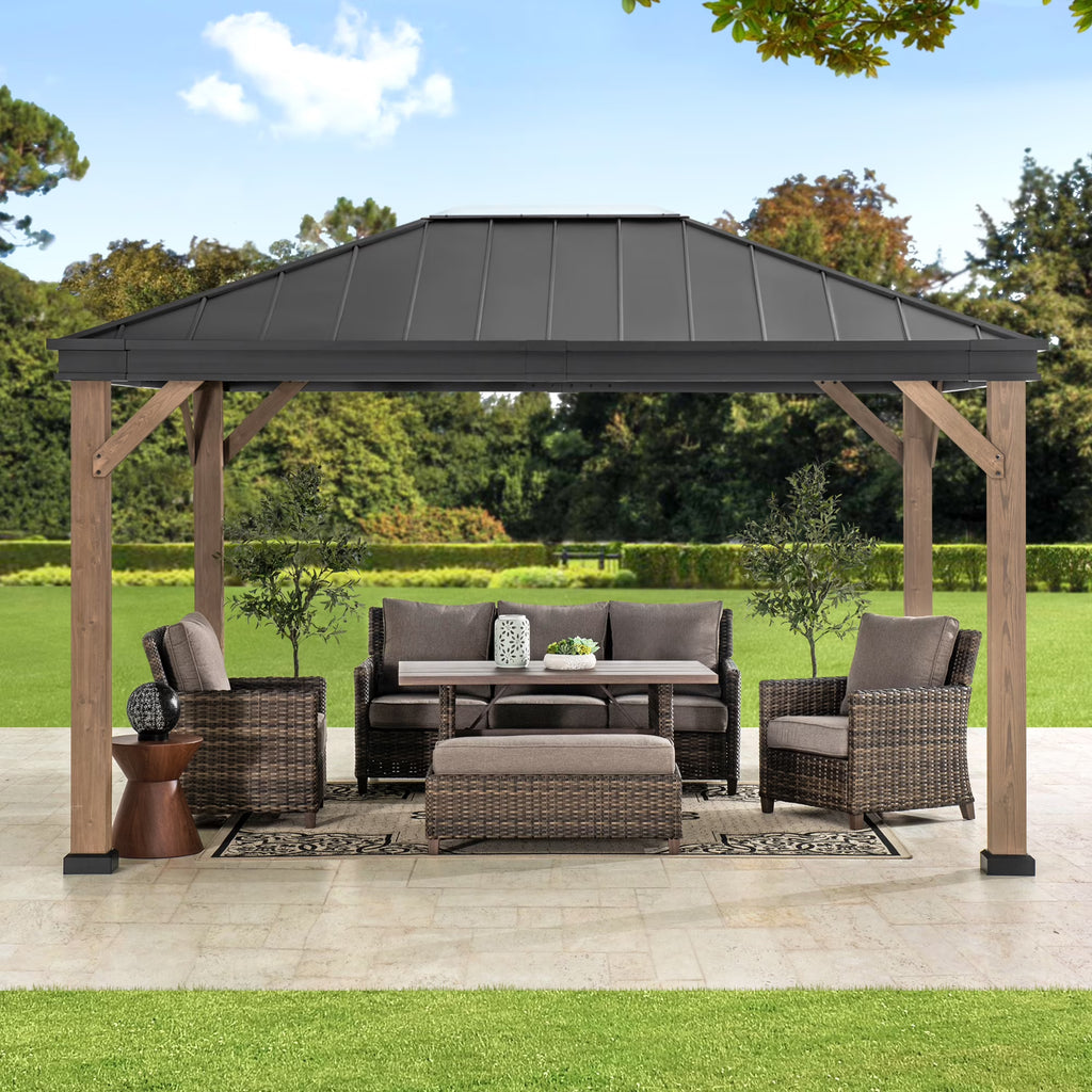 11 ft. x 13 ft. Hardtop Gazebo Z5303