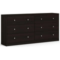 Engineered Wood 6 Drawer Double Dresser M70366