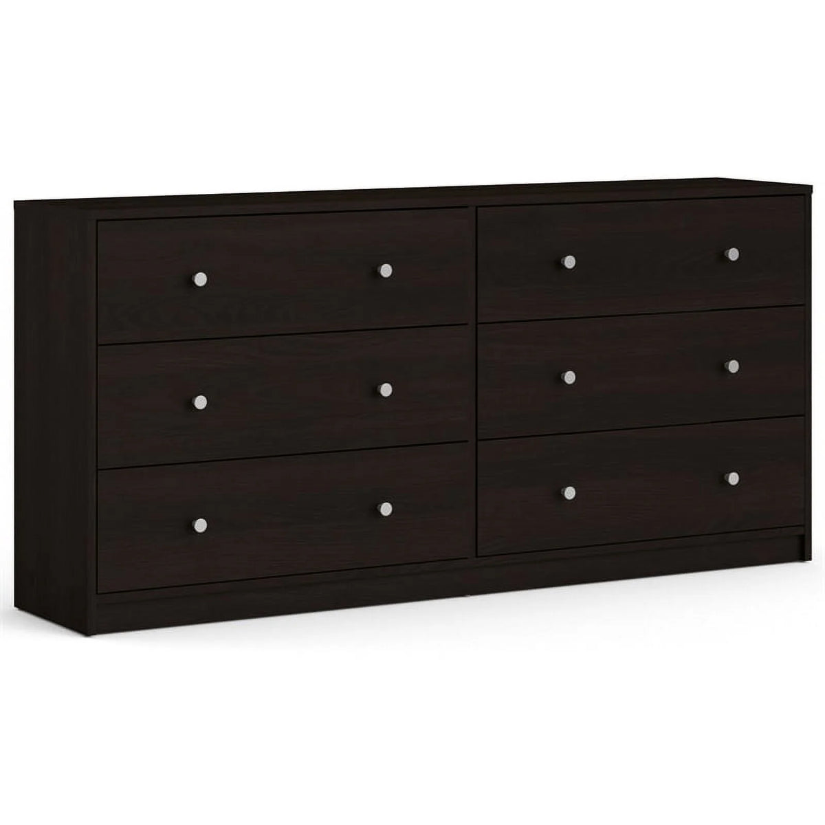Engineered Wood 6 Drawer Double Dresser M70366
