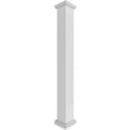 8"W x 8'H Non-Tapered Fluted PVC Column Wrap Kit A4949