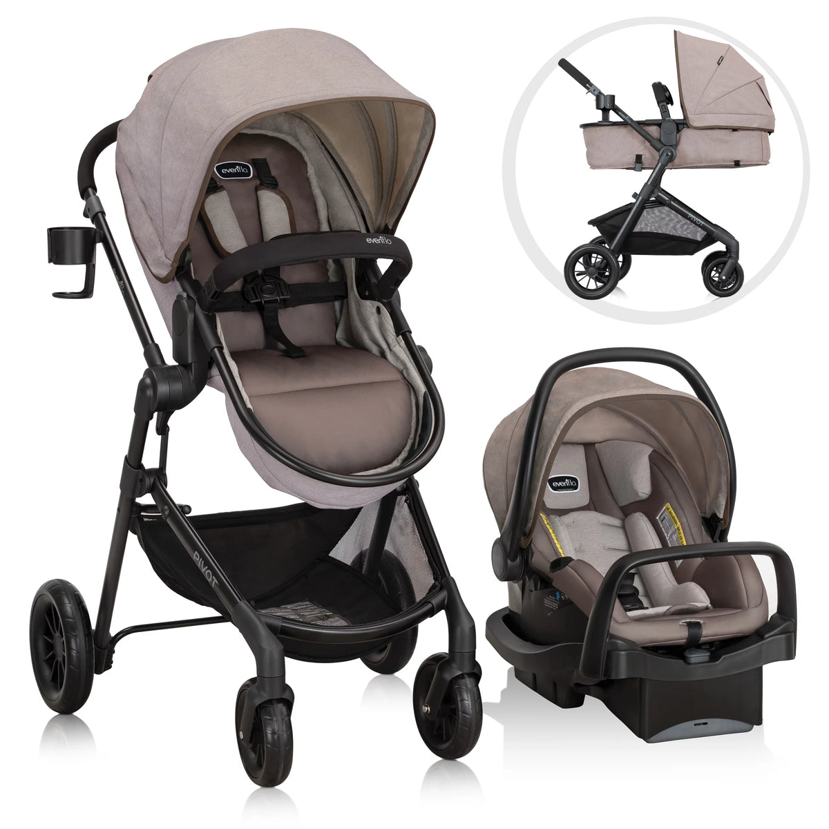 Modular Travel System with Infant Car Seat K885