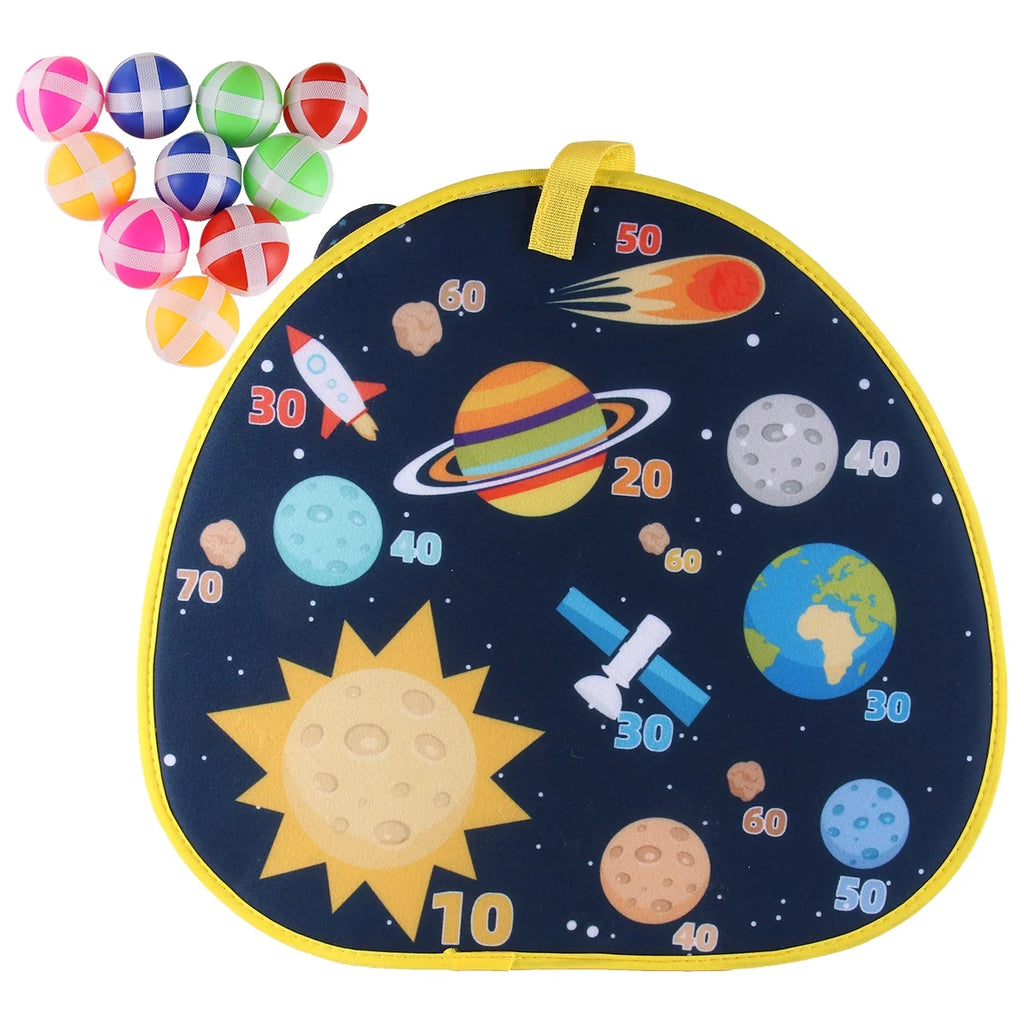 Sticky Dart Target Toy Balls Board Game Kids Throwing Toys B410882