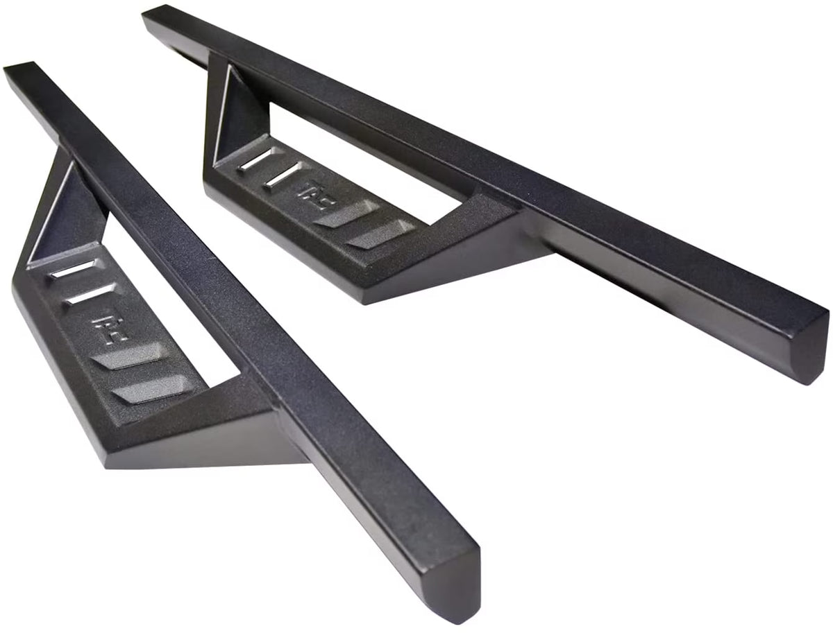Black Off-Road Side Steps Nerf Bars Rock Slider (2pcs) A608