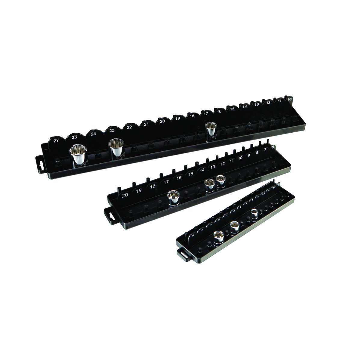 3 Piece Metric Socket Tray Organizer M544084