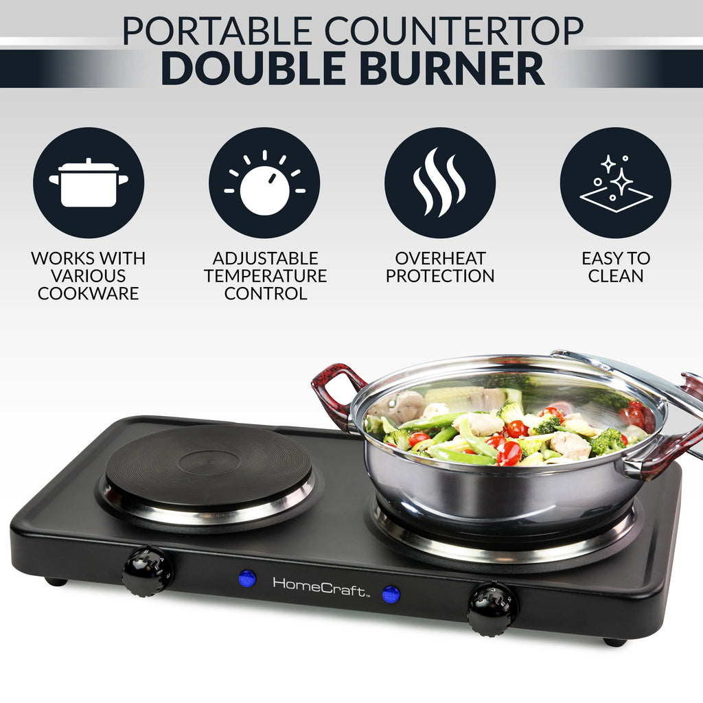 Double Burner Hot Plate P573