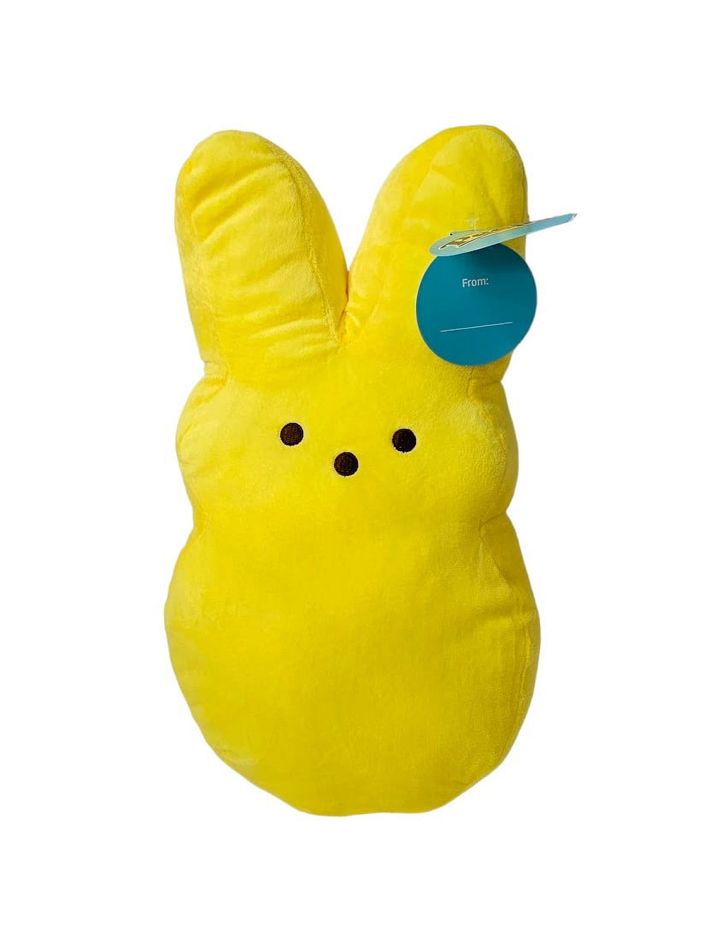 Yellow 15-in Marshmallow Bunny Plush F6010