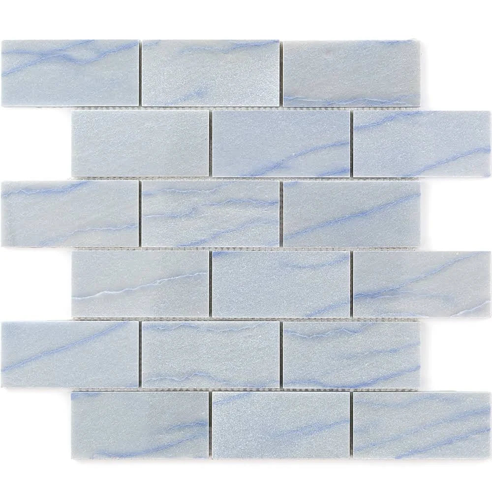 Blue 2x4 Polished Marble Tile D76776