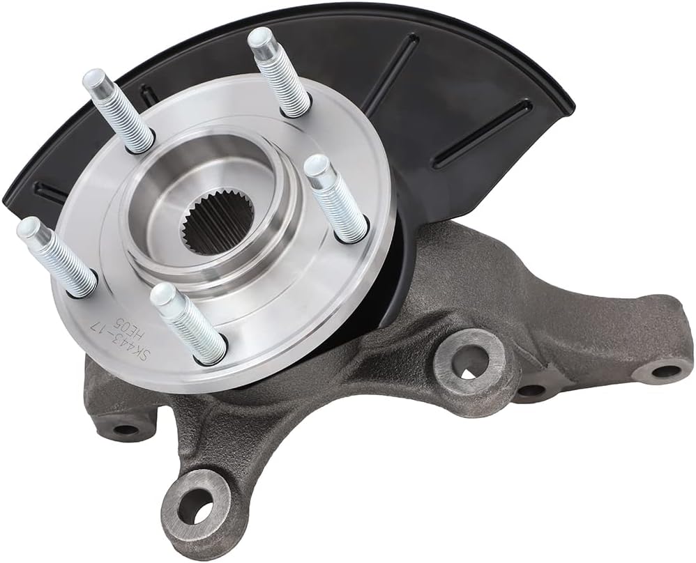 Steering Knuckle and Hub Bearing Assembly Front Right Passenger C9979