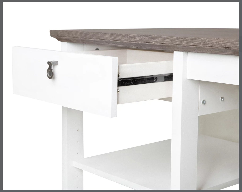 White Writing Desk J89215