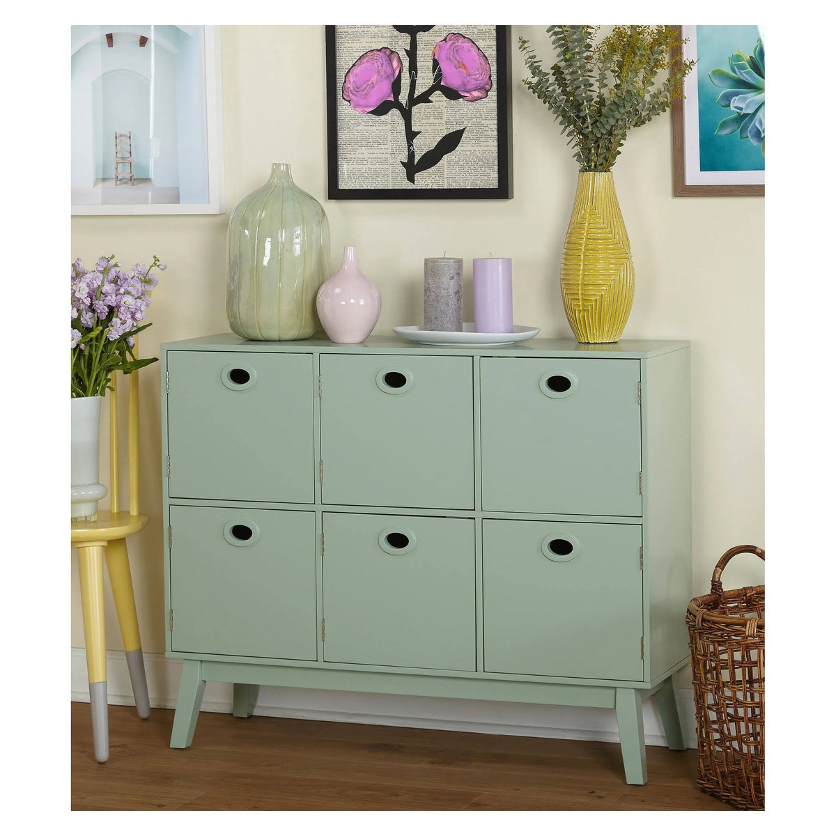 Mint Green Storage Cabinet N564511