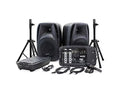 Bluetooth Portable PA System with Detachable Powered Mixer N689