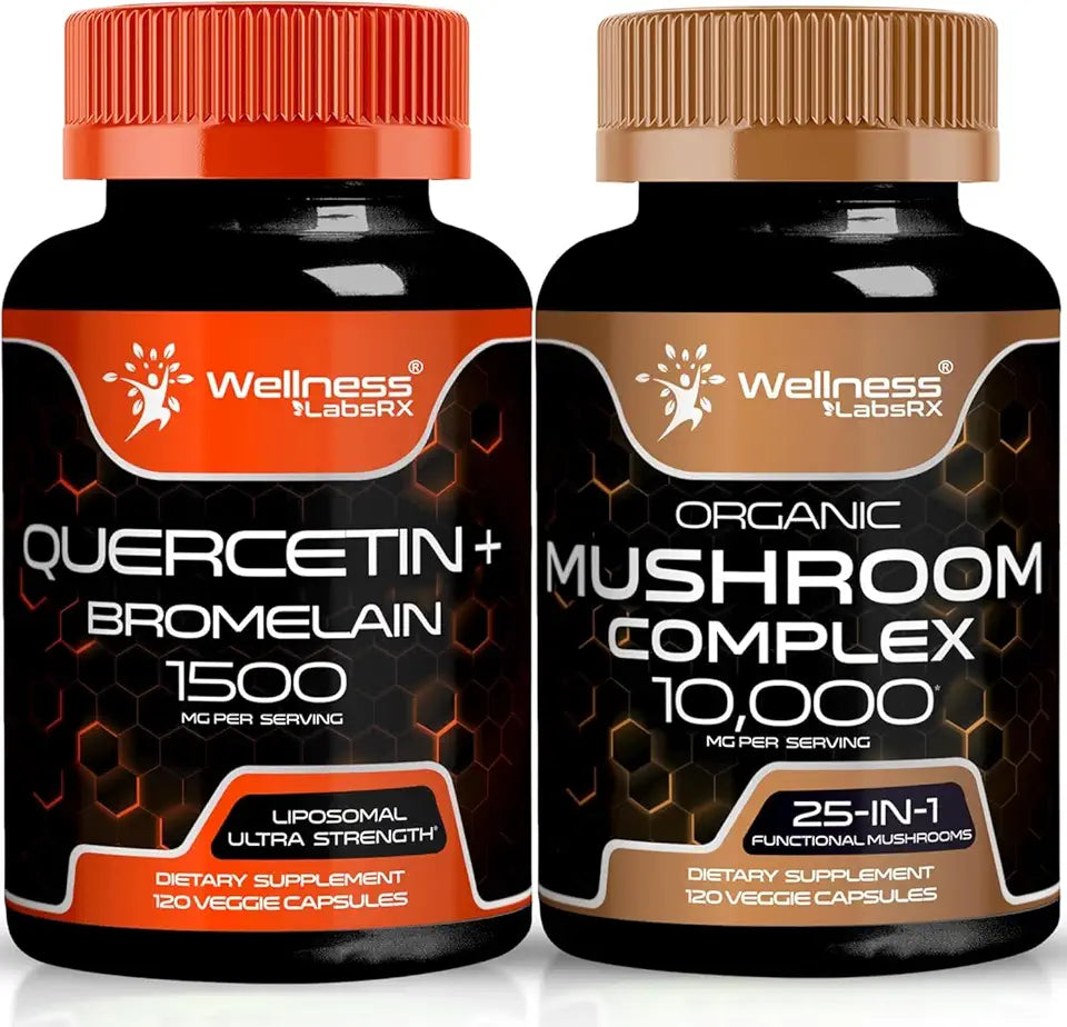 Quercetin with Bromelain Mushroom Capsules E6778