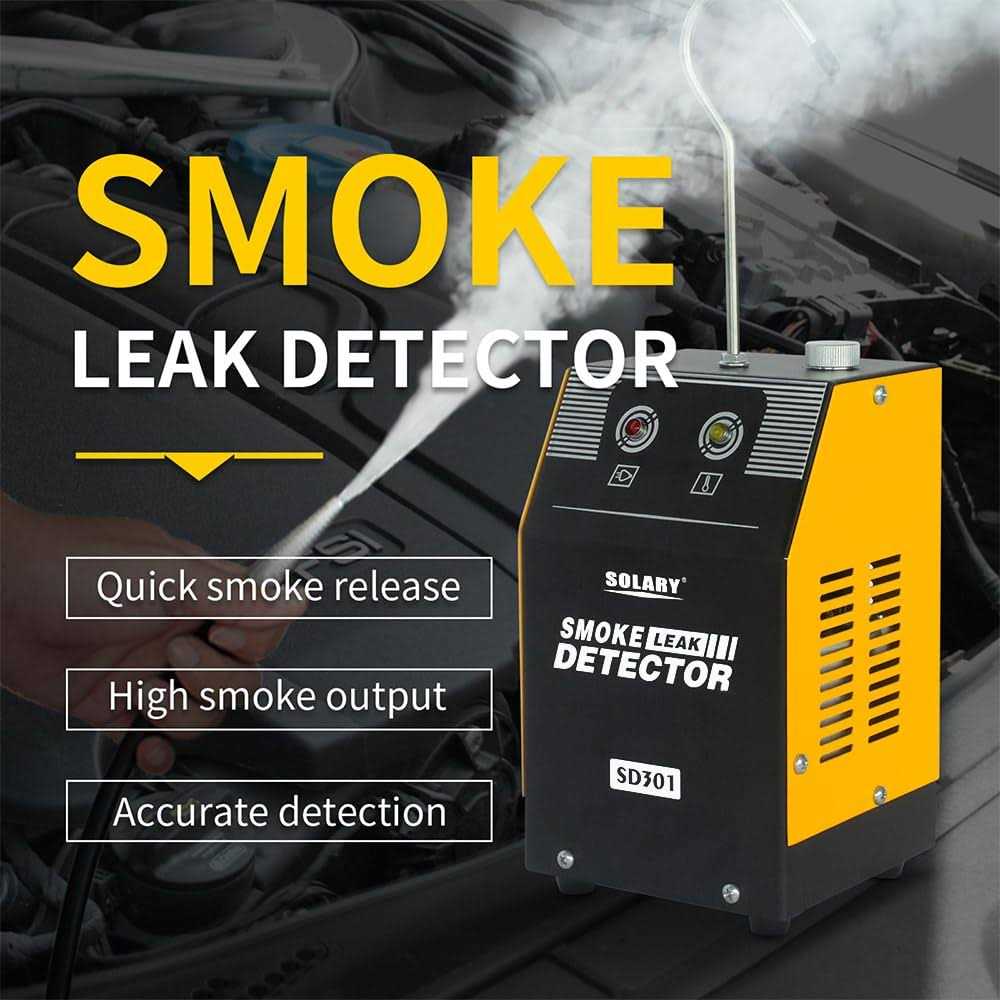 Automotive Smoke Machine Leak Detector 12V DC EVAP Vacuum Diagnostic Tester L564
