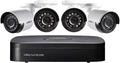 1080p Wired Weatherproof Security System with 4 Bullet Cameras and 1TB DVR F9813