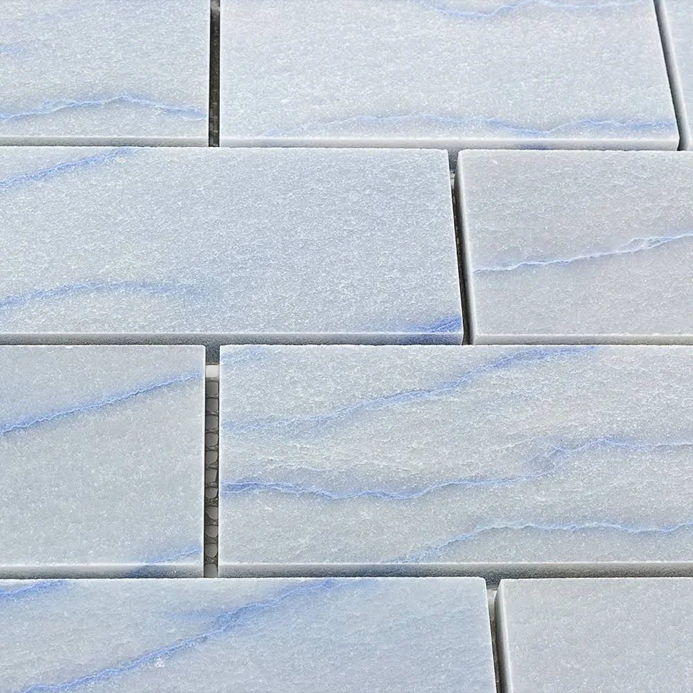 Blue 2x4 Polished Marble Tile D76776
