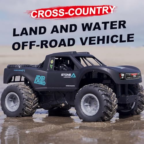 2.4G Amphibious Remote Control Car, 1:16 Scale, Blue B771