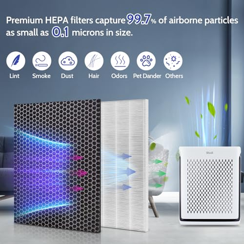 2 Pack Replacement Filter for Air Purifier E15382