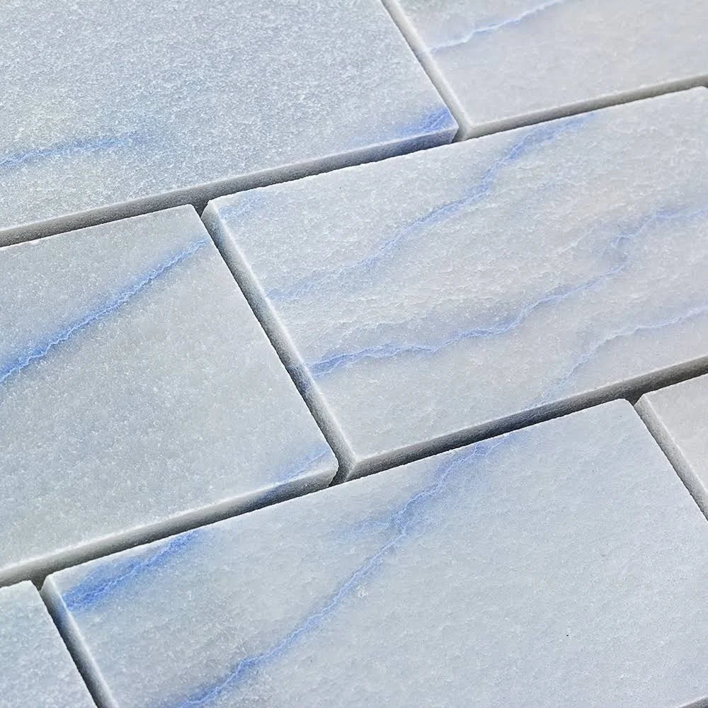 Blue 2x4 Polished Marble Tile D76776