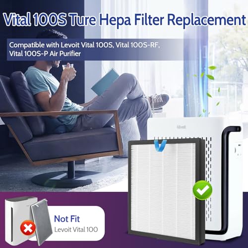 2 Pack Replacement Filter for Air Purifier E15382