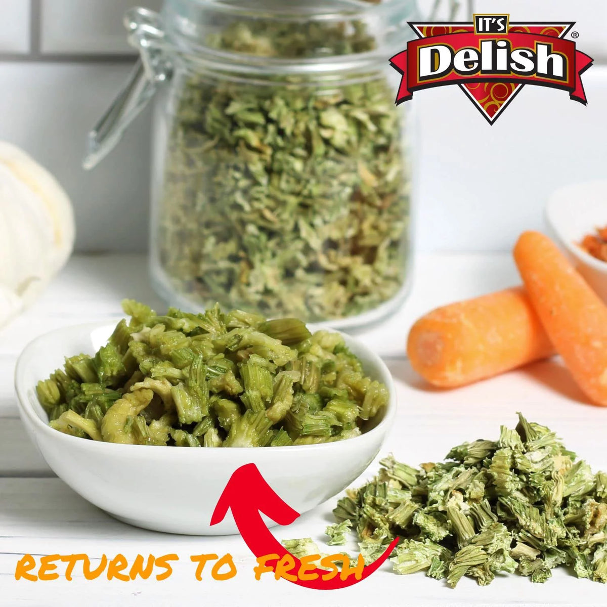 Dried Celery Flakes Large Jar B667