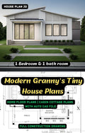 Tiny House Plans with Full Construction Drawing C90238