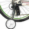 1 Pair Steel Bicycle Training Wheels for 16 18 20 22 24 Inch Bikes X19128
