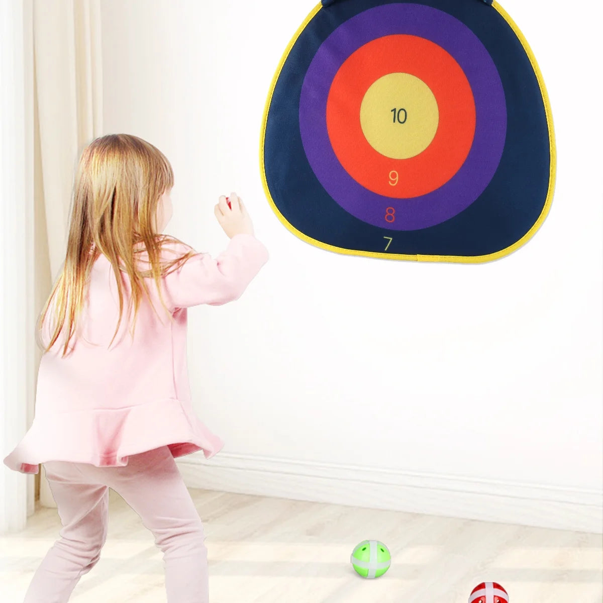 Sticky Dart Target Toy Balls Board Game Kids Throwing Toys B410882