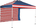Beige 10x10 Pop Up Canopy with Wheeled Carry Bag P718732