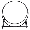40-Inch Tubular Steel Firewood Storage Rack O483557