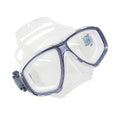 Titanium Blue Dive Mask with Prescription Lenses (-7.5) C300