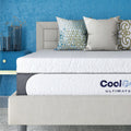Queen Gel Memory Foam Mattress with 2 Pillows J7939