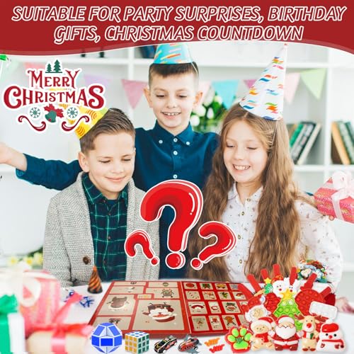 Fidget Advent Calendars 2025, 24 Days of Surprises Fidget Toys A700