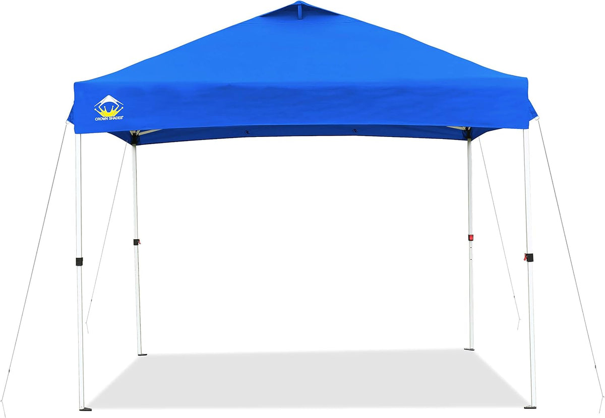 Beige 10x10 Pop Up Canopy with Wheeled Carry Bag P718732