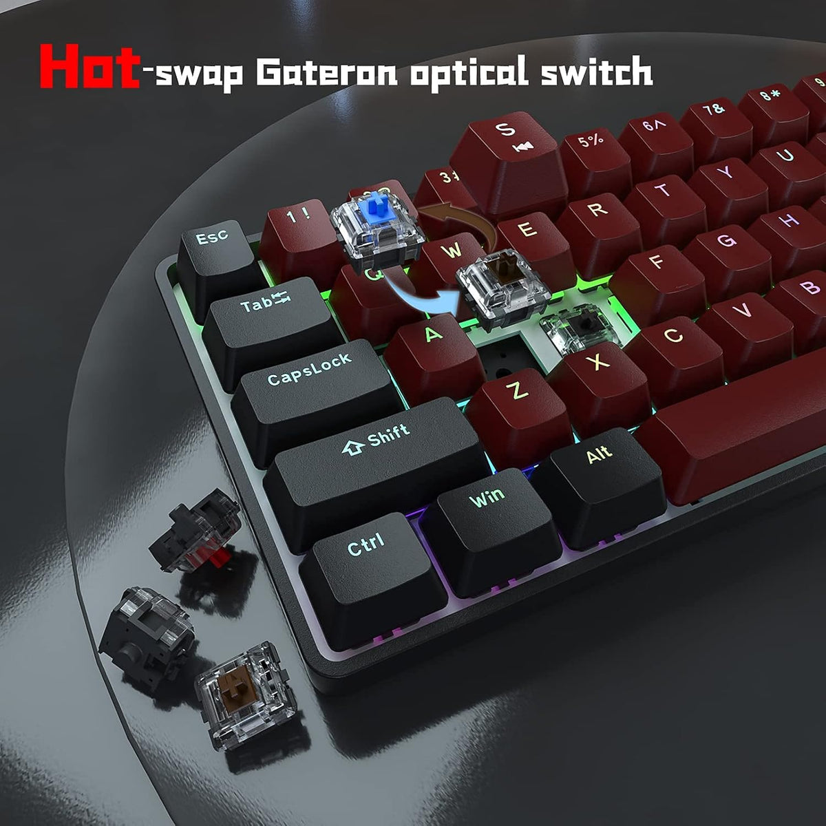 60% Hot Swap RGB Mechanical Keyboard C39000
