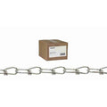 Galvanized Double Loop Chain, 100 in A Box D898