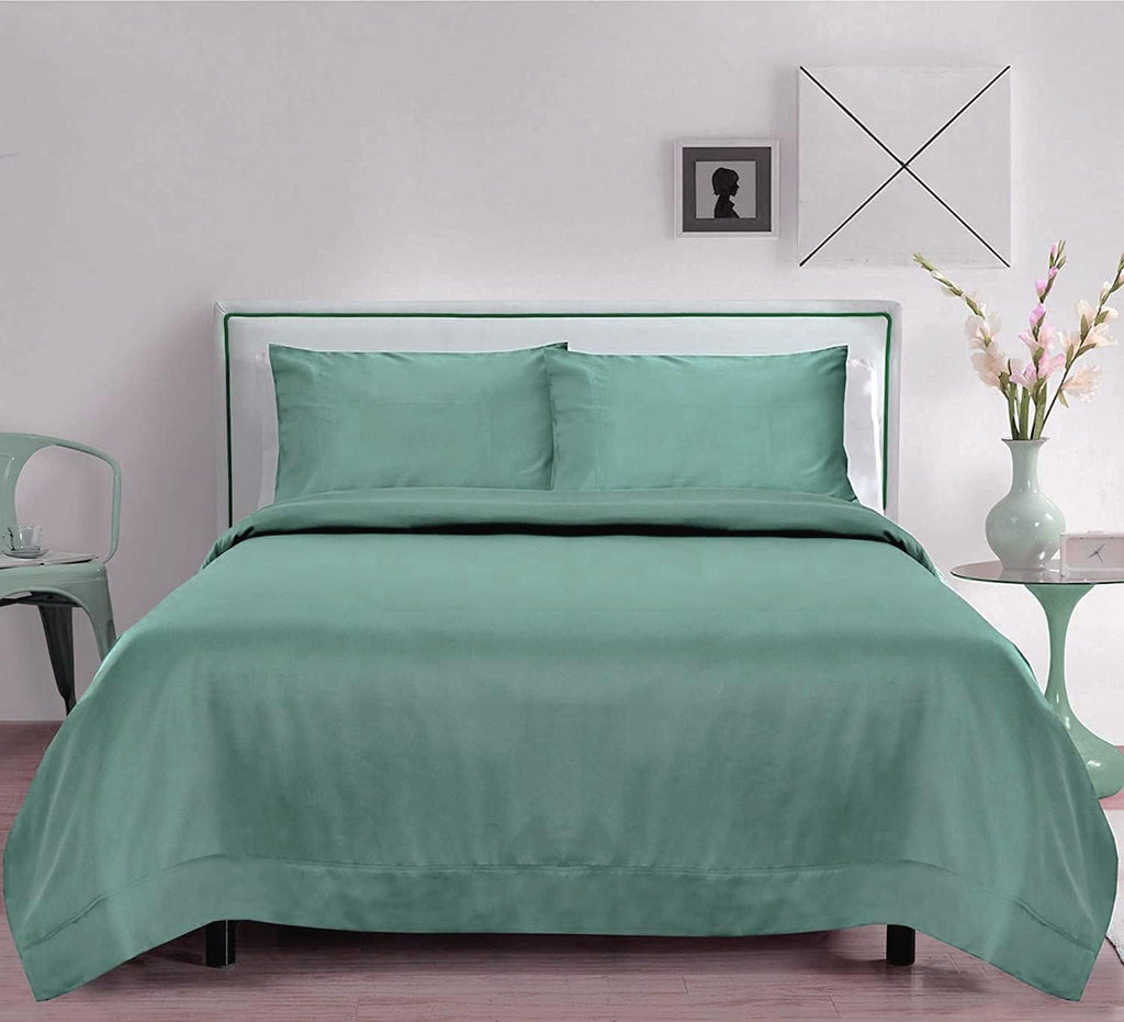 Split King Charcoal Gray 5PC Tencel Lyocell Bed Sheets Set Q808047