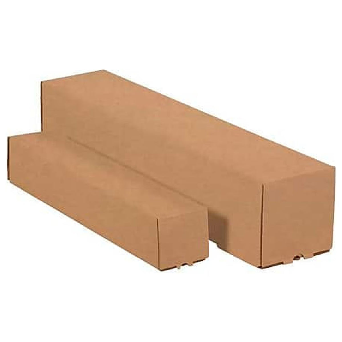 Kraft Square Mailing Tubes 25/Bundle G113
