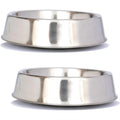 2 Pack Stainless Steel Non Skid Pet Bowl S558287