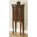 Walnut Jewelry Armoire W9946