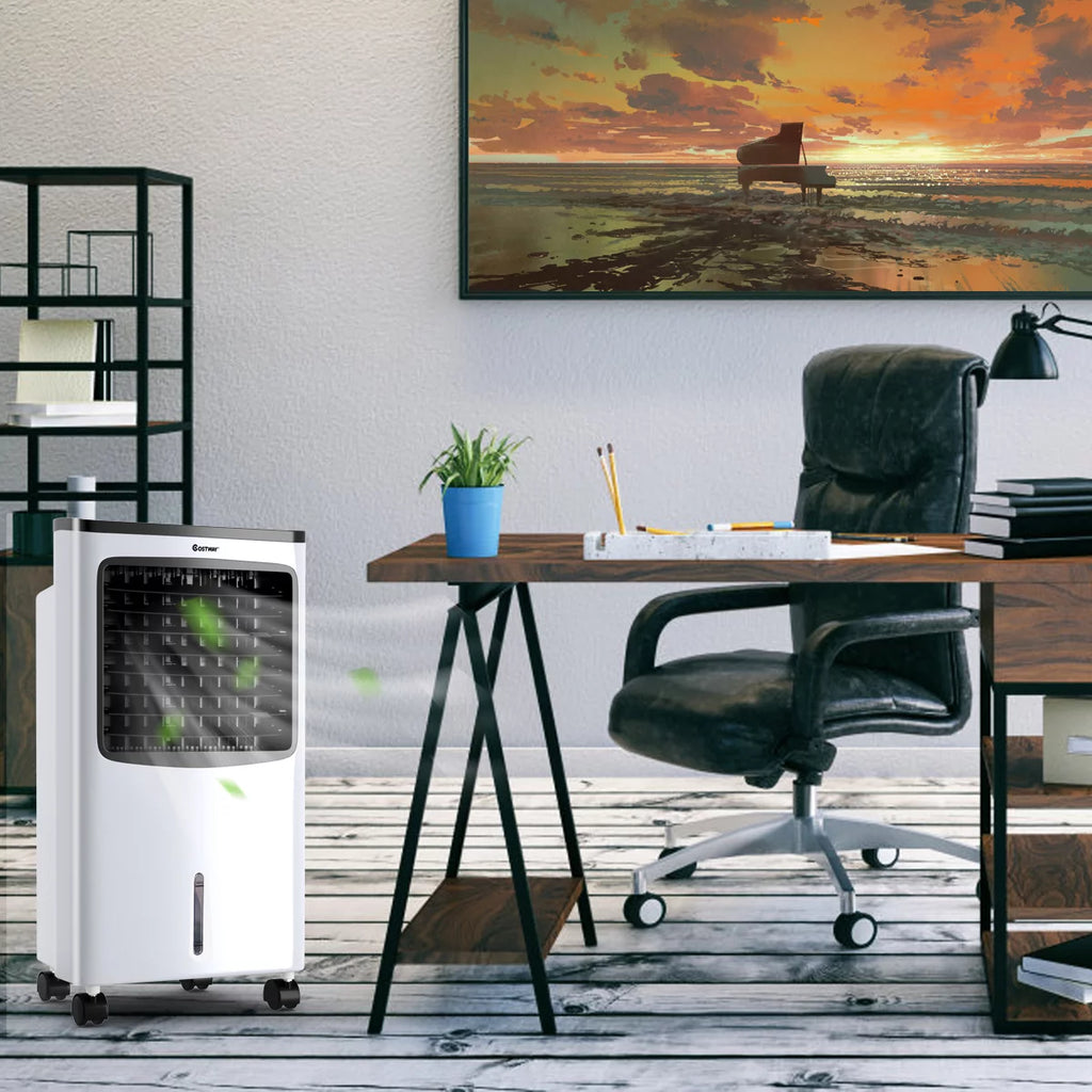Portable Cooler Fan Humidify Anion Remote Control D752162