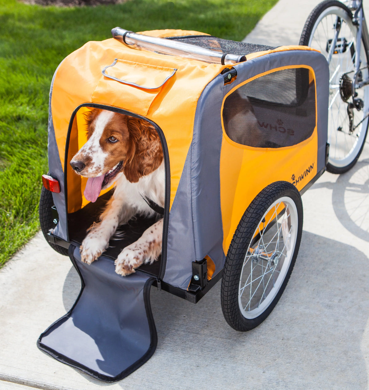 Orange Bike Pet Trailer I7792