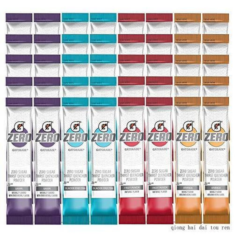 Gatorade Zero Sugar Powder Mix Variety Packets U485027