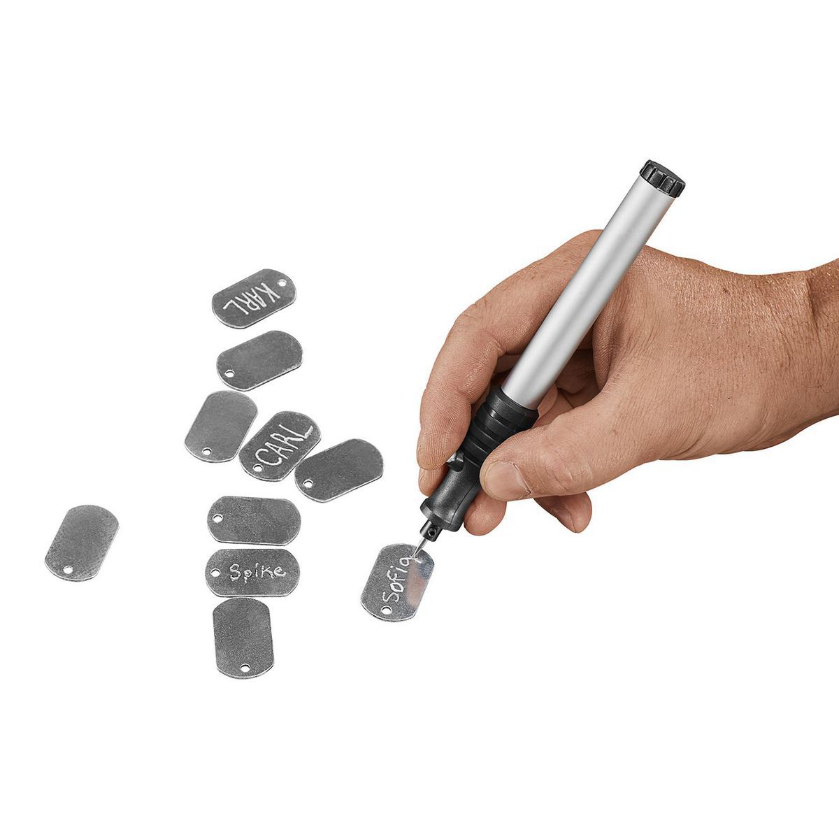 Cordless Micro Engraver with Diamond-Tipped Ballpoint H48499
