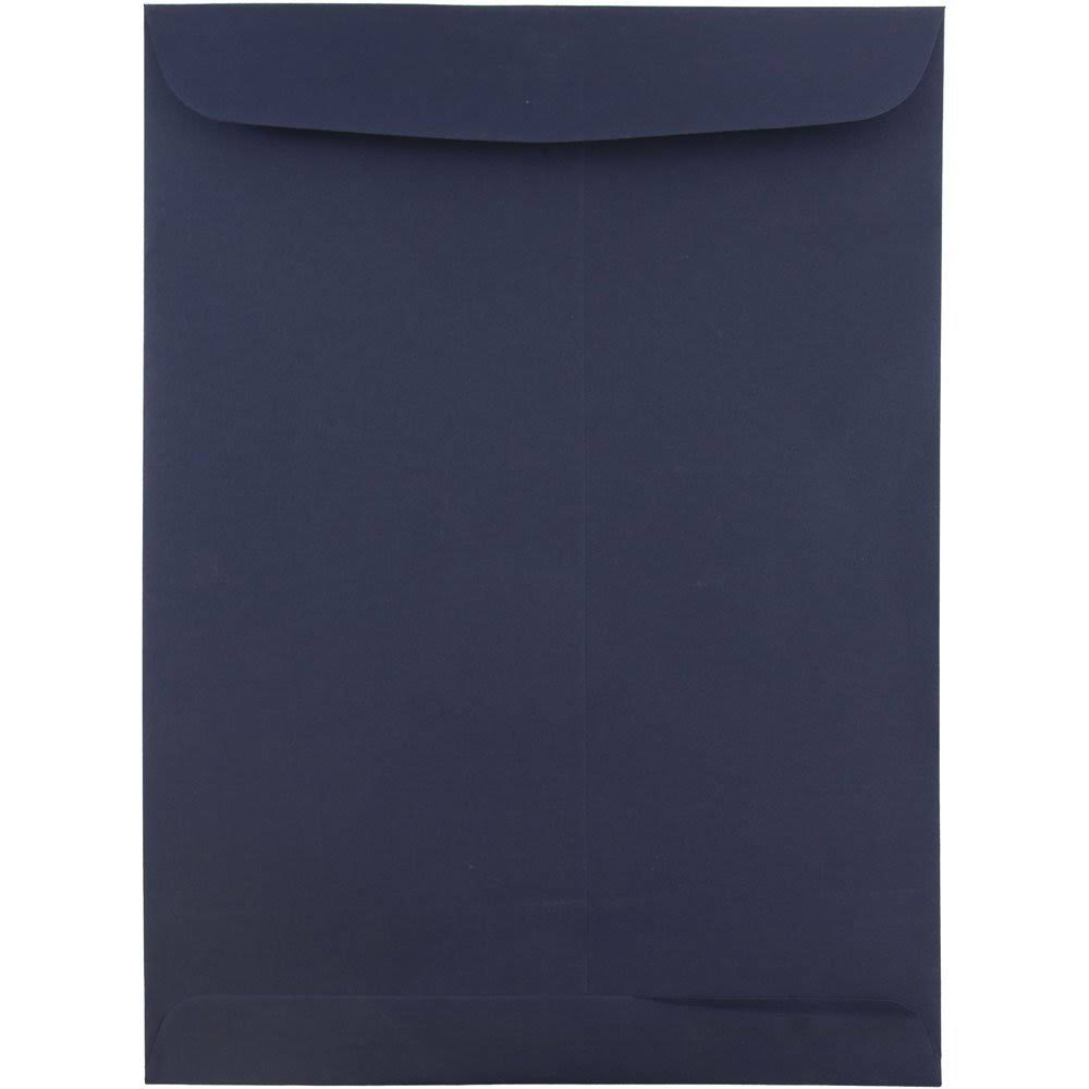 Navy Blue 9 x 12 Open End Catalog Envelopes, 100/Pack K559496