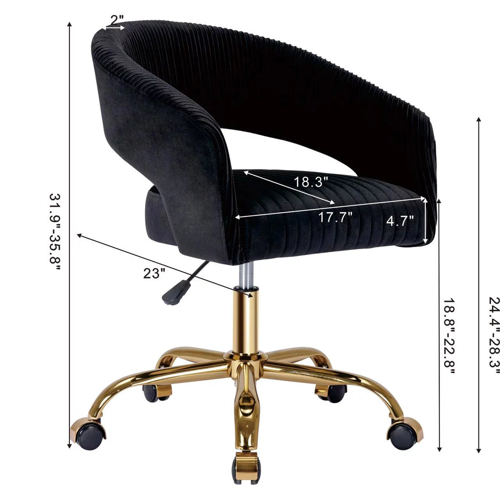 Black Swivel Office Chair H1433